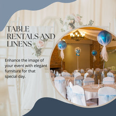TABLES AND LINENS